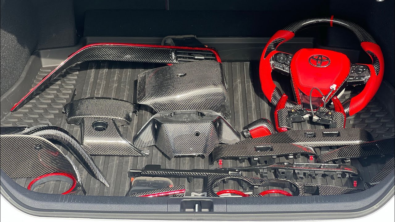 KOCF Interior Makeover inside a 2018-2024 Toyota Camry