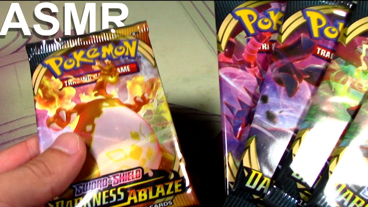 [ASMR] Short Pokemon Pack Opening