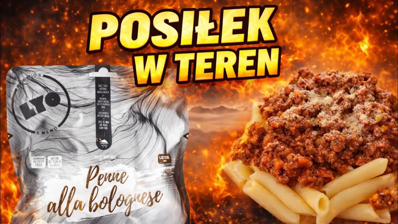 Danie liofilizowane Lyofood Penne Bolognese