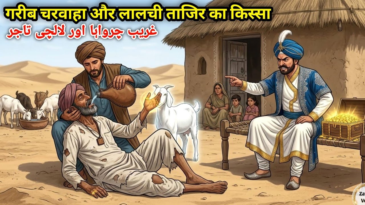 Gareeb Charwaha Aur LalChi Tajir Ka Qissa | Islamic Story #islamicmoralstory |