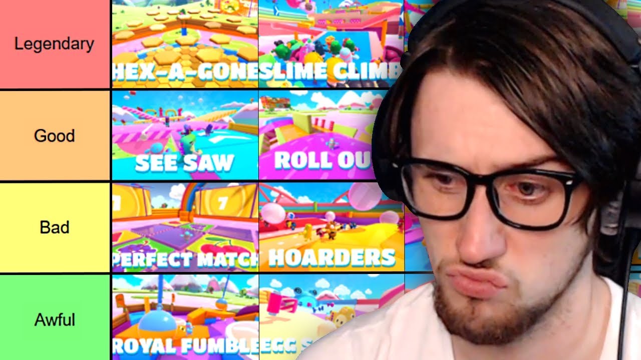 Fall Guys Minigame Tier List