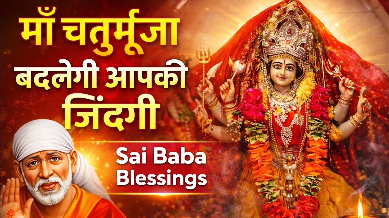 “माँ चतुर्भुजा का यह दर्शन आपकी ज़िंदगी बदल देगा | Sai Baba Blessings | Heart Touching Bhajan”