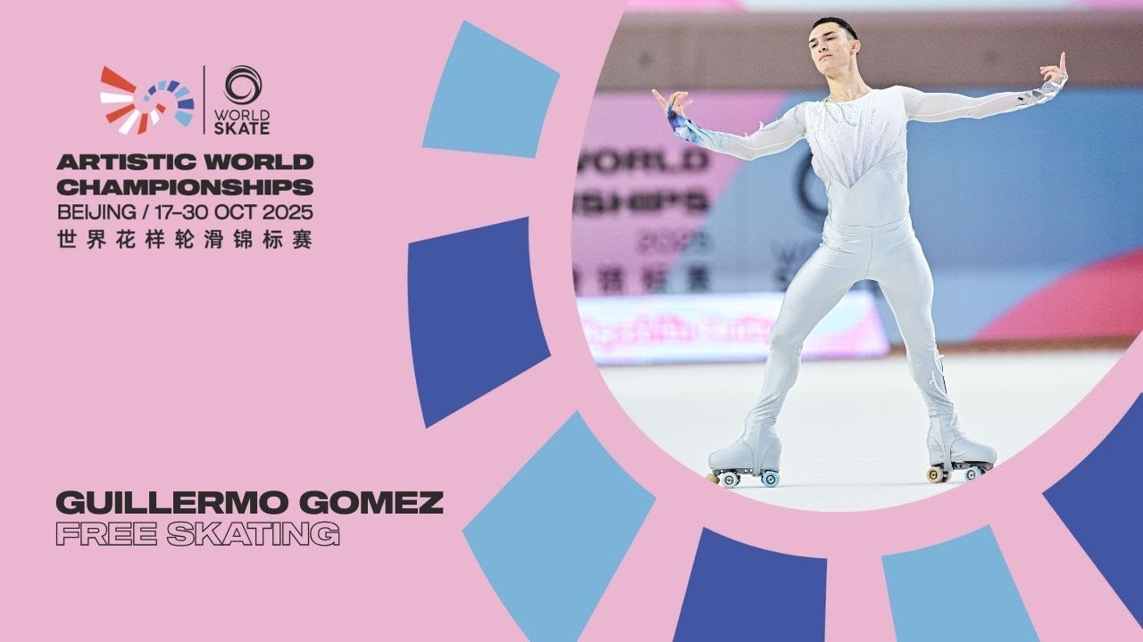 Guillermo Gomez - World Champion @Freeskating Junior - Artistic World Championships Bejing 2025