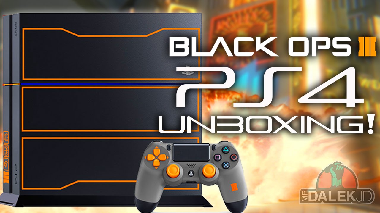 Call of Duty: Black Ops 3 - PS4 CONSOLE UNBOXING! Black Ops 3 PS4 EDITION! (Call of Duty BO3)