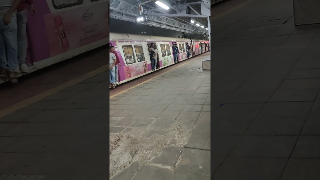 Fully loaded Karjat local at Kalyan Junction😓 #mumbailocal#localtrain #mumbai #train #indianrailways