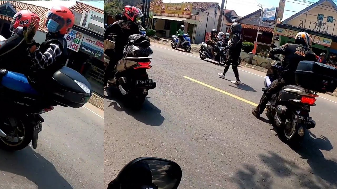Riding santai ketemu komunitas PCX indonesia lagi touring | motovlog indonesia