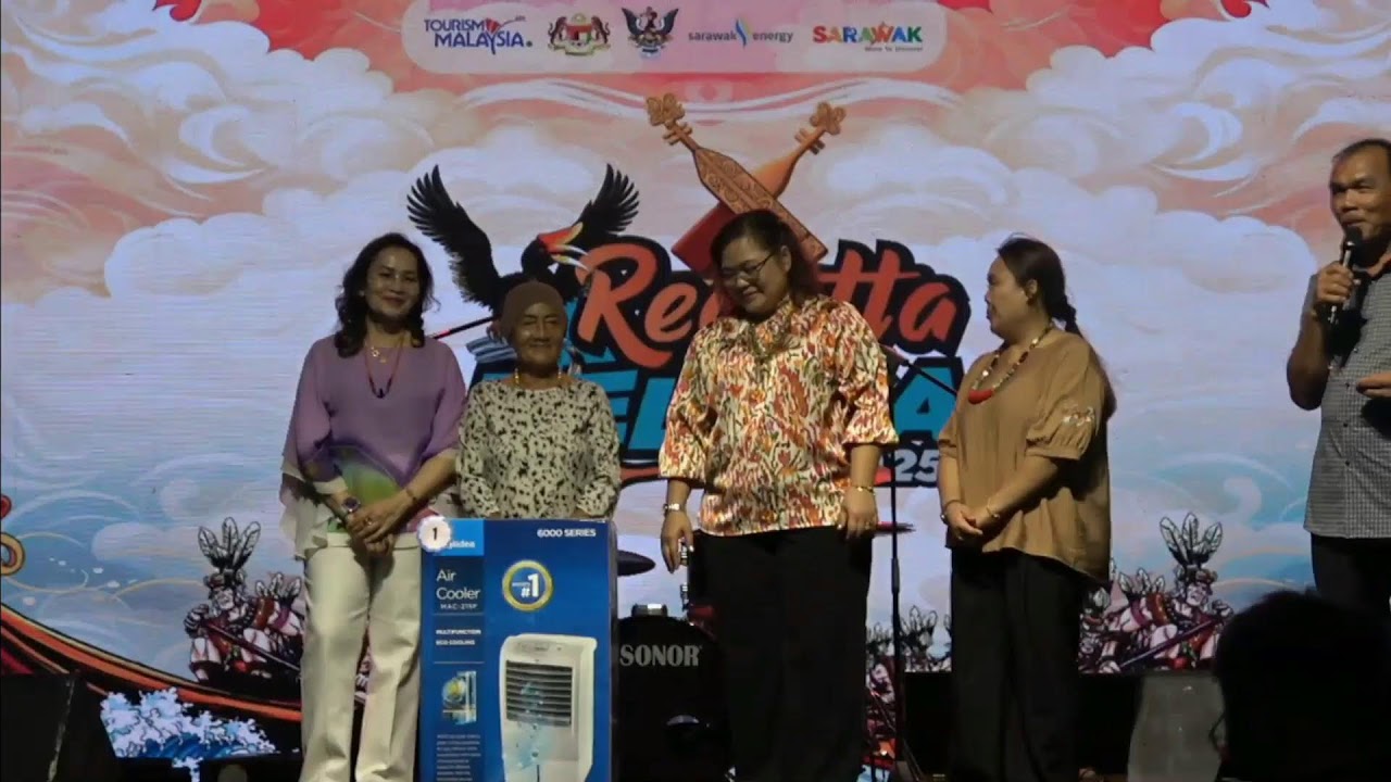 Pentas Hiburan Bersama Artis Jemputan Regatta Belaga 2025