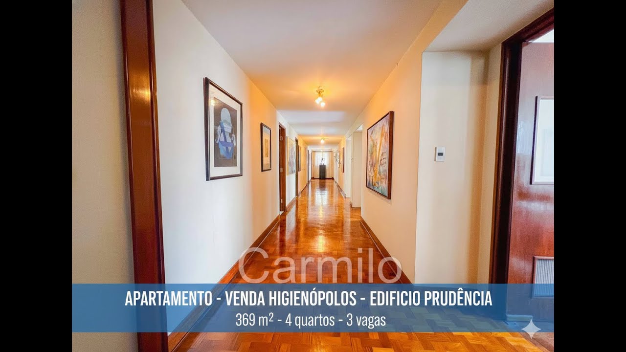 Venda - Apartamento. Edifício tombado. Arquiteto Rino Levi com paisagismo e murais de Burle Marx.