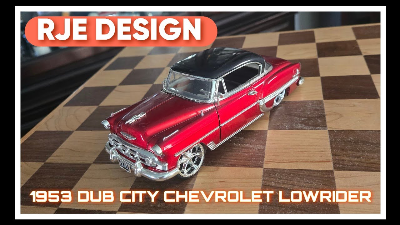 FOR SALE 1953 JADA BEL AIR LOWRIDER 1:24 SCALE RARE EDITION