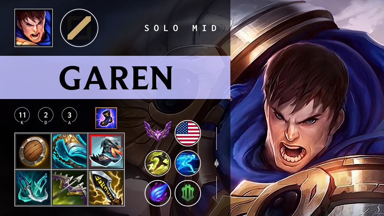 Garen Mid vs Sylas - NA Master Patch 26.04