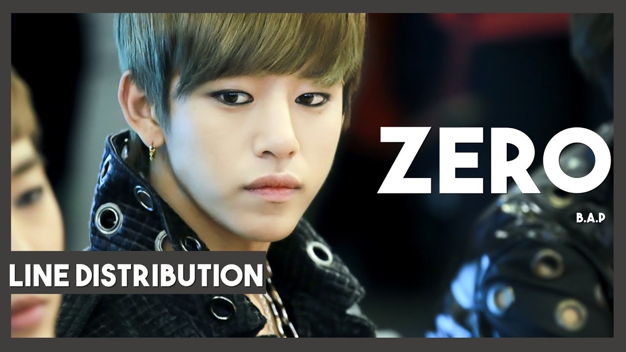B.A.P - 0 (Zero) Line Distribution (Color Coded)