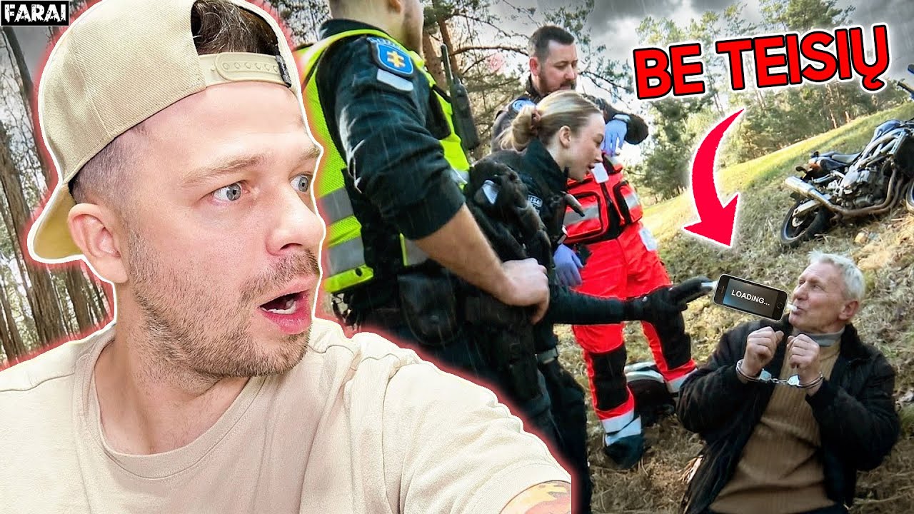Epinės gaudynės: Kodėl senelis nusprendė „prigulti“ griovyje? FARAI RE-LOADED