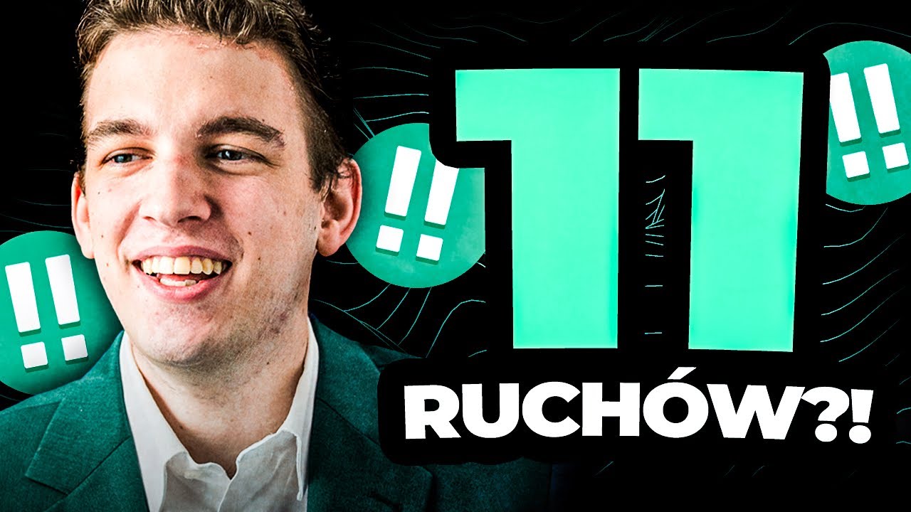 DUDA pokonał arcymistrza w 11 RUCHÓW!