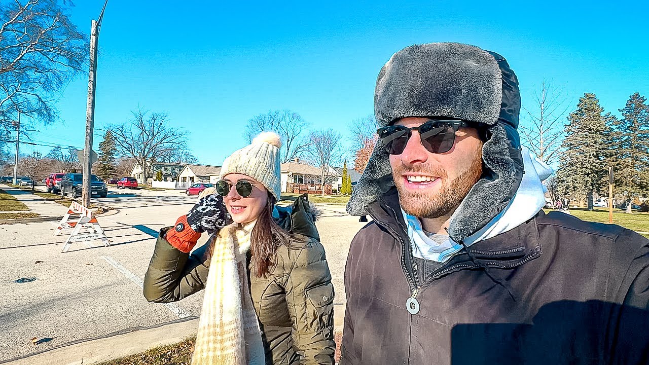 We Went To A Christmas Parade In Extreme Cold Weather. Vlogmas Begins & Casey's FIRST Bucks Game!