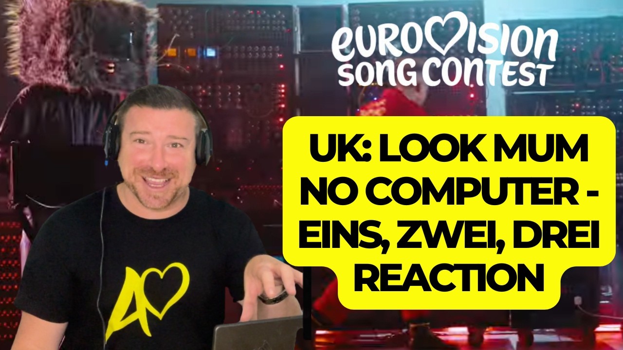 UK Eurovision 2026 | Look Mum No Computer - Eins, Zwei, Drei - Reaction