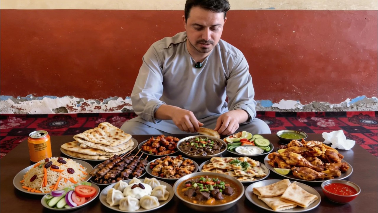Street Food in Herat | Juicy Kebabs & Crazy Night Market Vibes! 2026
