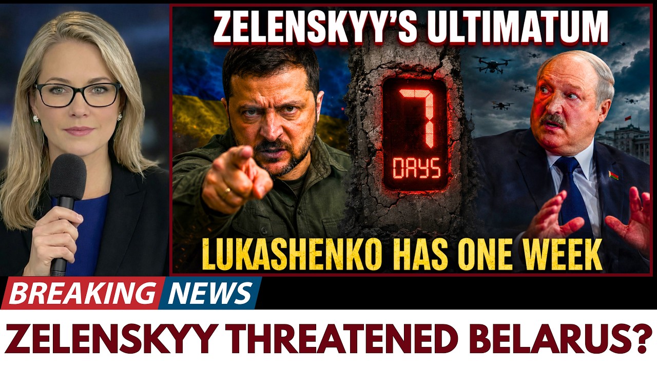 ZELENSKYY'S ULTIMATUM TO BELARUS EXPIRES IN 7 DAYS. THE WORLD IS WATCHING.