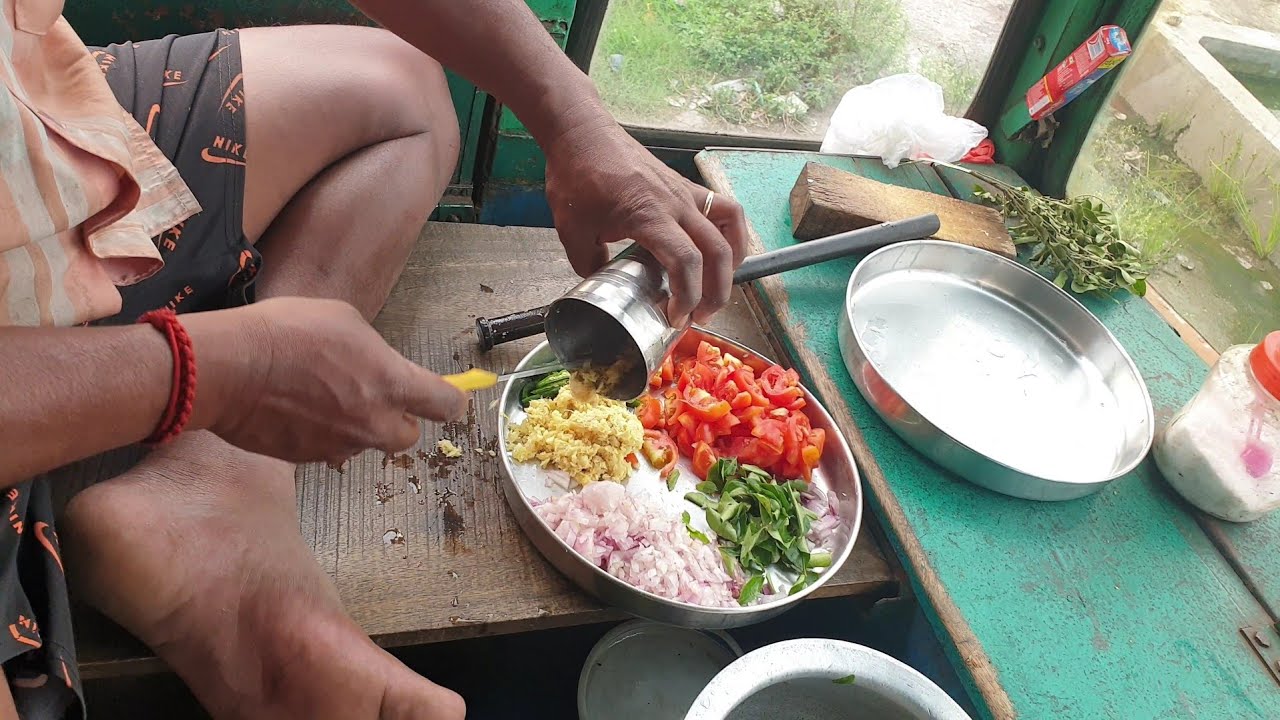 Chicken curry & Hand made garlic paste | TN Anna khana khate huwe