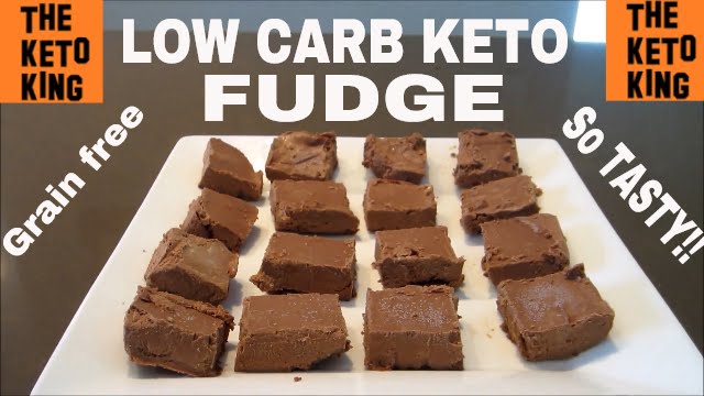 Low Carb Fudge │Keto Fudge │Only 5 Ingredients! ǀ Grain Free & Gluten Free ǀ Soft&Deliciously Smooth