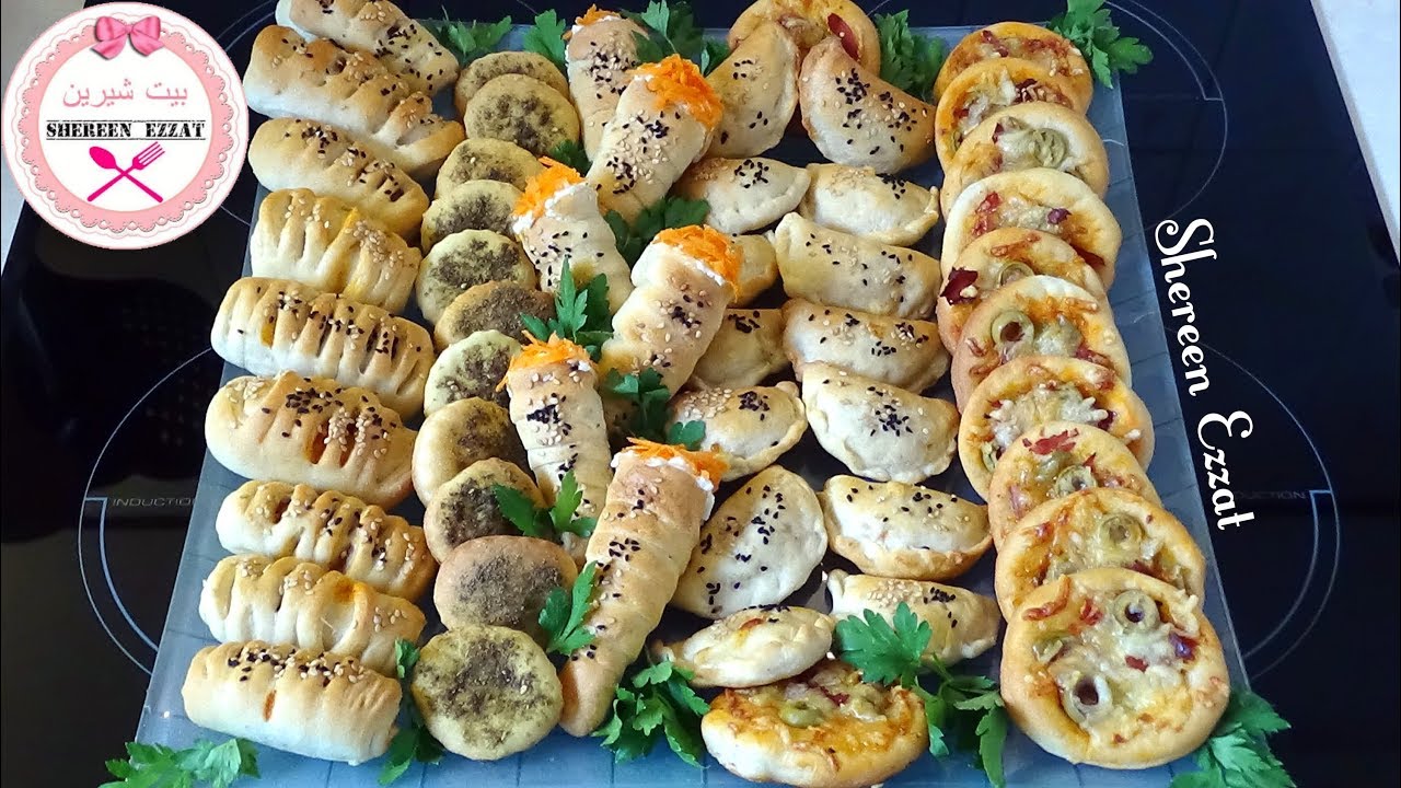معجنات ومخبوزات بحشوات مشكلة