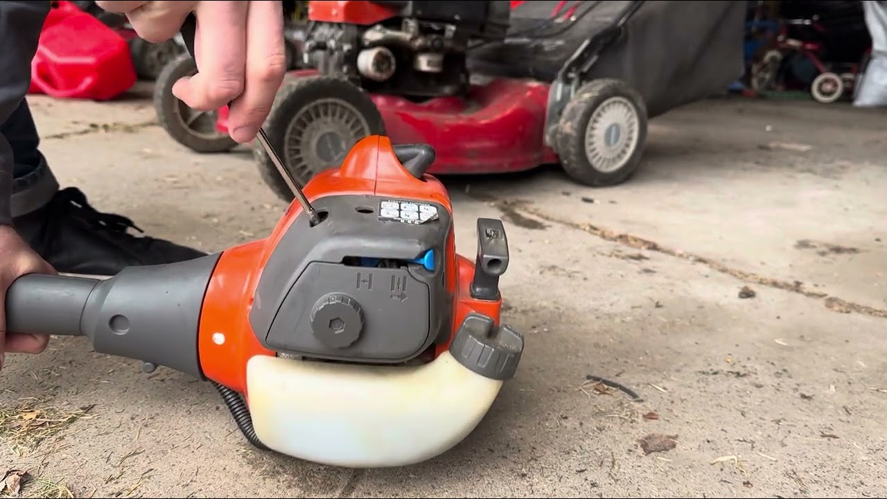 Husqvarna Trimmer Quick Carb Adjustment