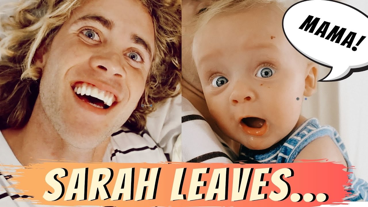 My wife leaves me to take care of our baby for the day | WE SURPRISE HER | The Beeston Fam