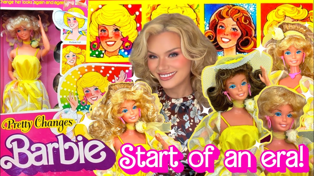 1978 PRETTY CHANGES BARBIE! A doll that CHANGED Barbie FOREVER! FROM MALIBU TO A SUPERSTAR!