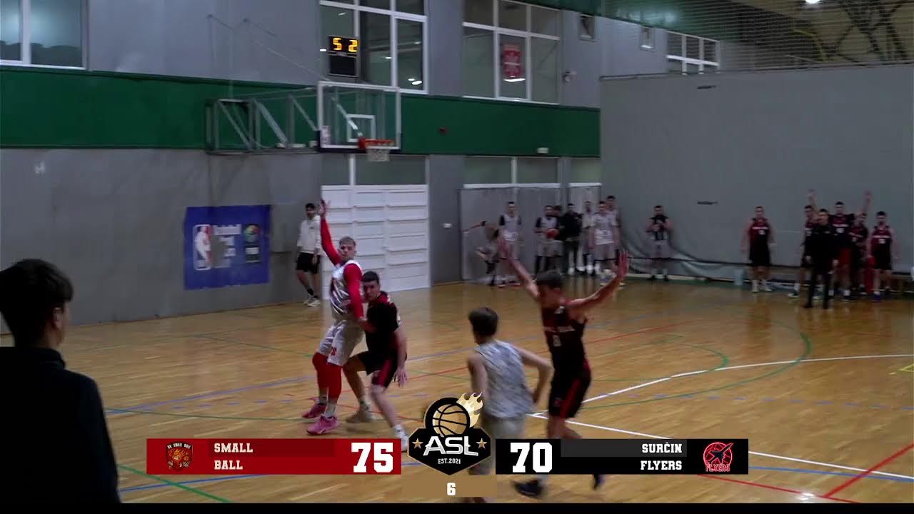 Kk Small Ball vs Surčin Flyers (ASL Amateur liga)