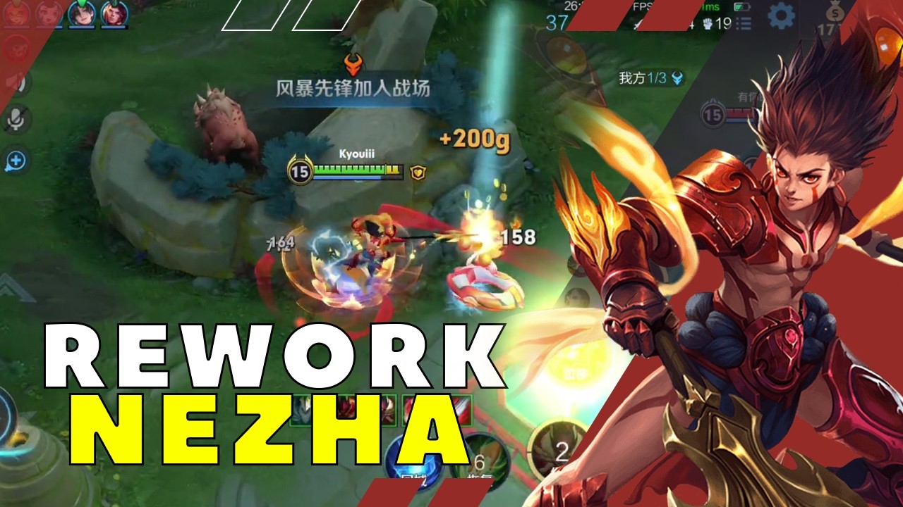 Reworked Nezha Is Coming To Global | Honor of Kings