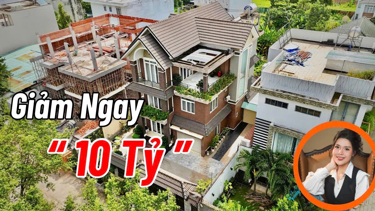 Giảm ngay 10 Tỷ, bán biệt thự gần 500m2 ngay Đảo Kim Cương Quận 2