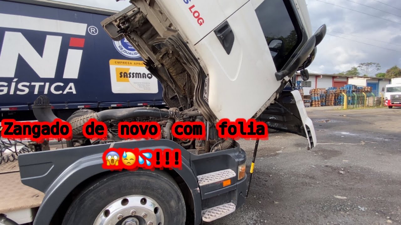 Como levantar a cabine do Scania G360