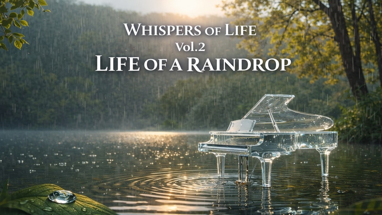 Life of a Raindrop | 30 Min Cinematic Piano Nature Journey | Whispers of Life Vol.2