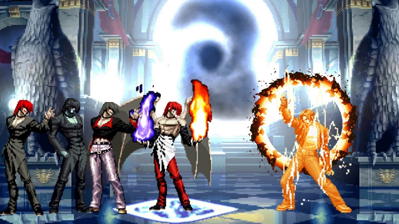 [KOF Mugen] Iori-Element Team Vs Kyo Xm