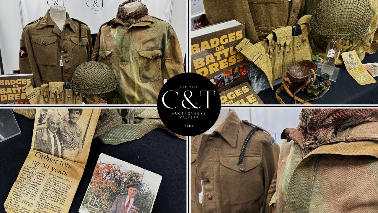 WW2 British Airborne Militaria, Battle of Arnhem Denison Smock | Auction Preview