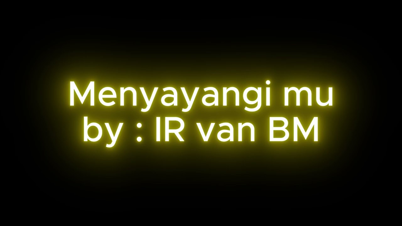 Menyayangi Mu 01