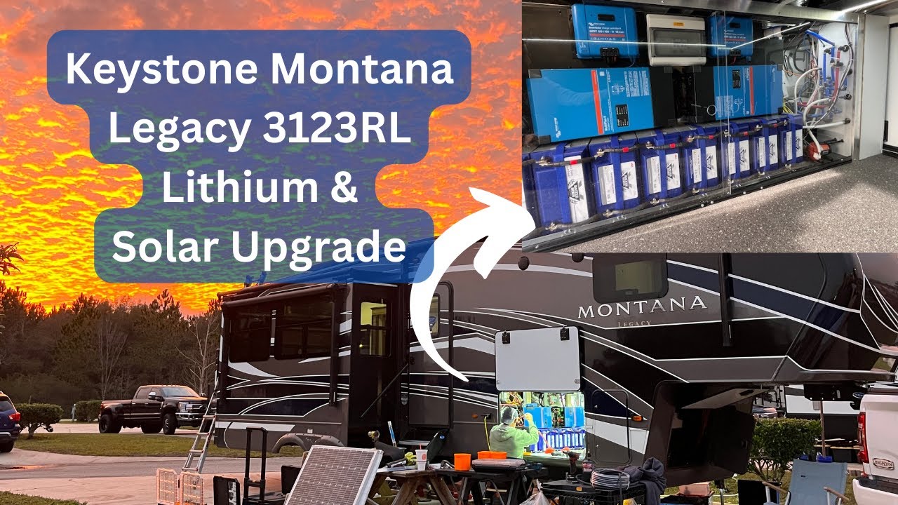 Keystone Montana Legacy 3123RL | Solar Upgrade