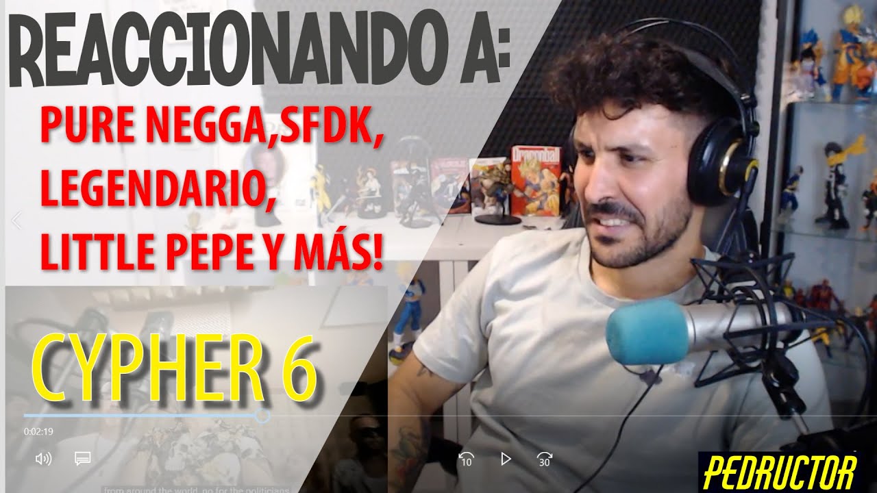 REACCIONANDO A CYPHER VOL 6  - PURE NEGGA ,SFDK , FYAHBWOY LITTLE PEPE,  LEGENDARIO Y MÁS!!! 🔥🔥🔥🔥🔥