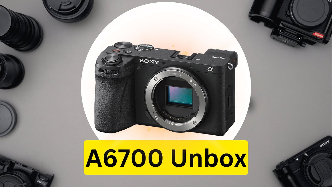 (4K) Sony A6700 Unboxing, ASMR, Review, Slow Pace