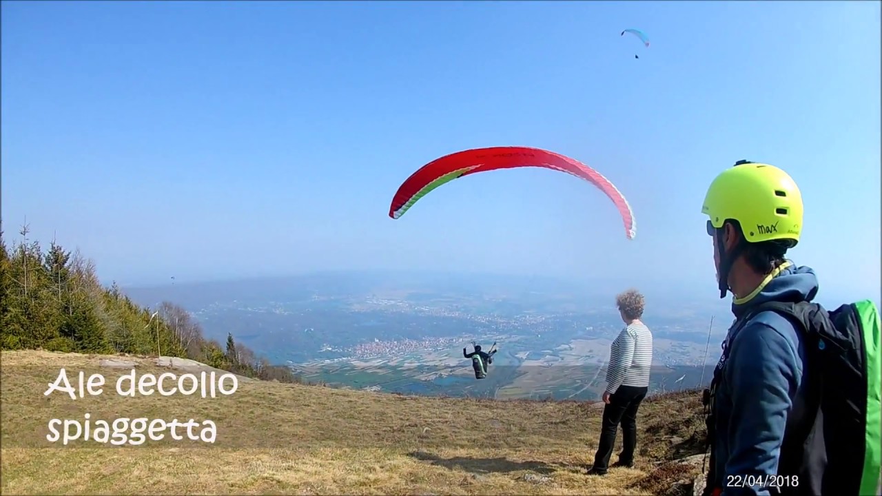 Parapendio Cavallaria 22.04.2018 - Paragliding Piemonte