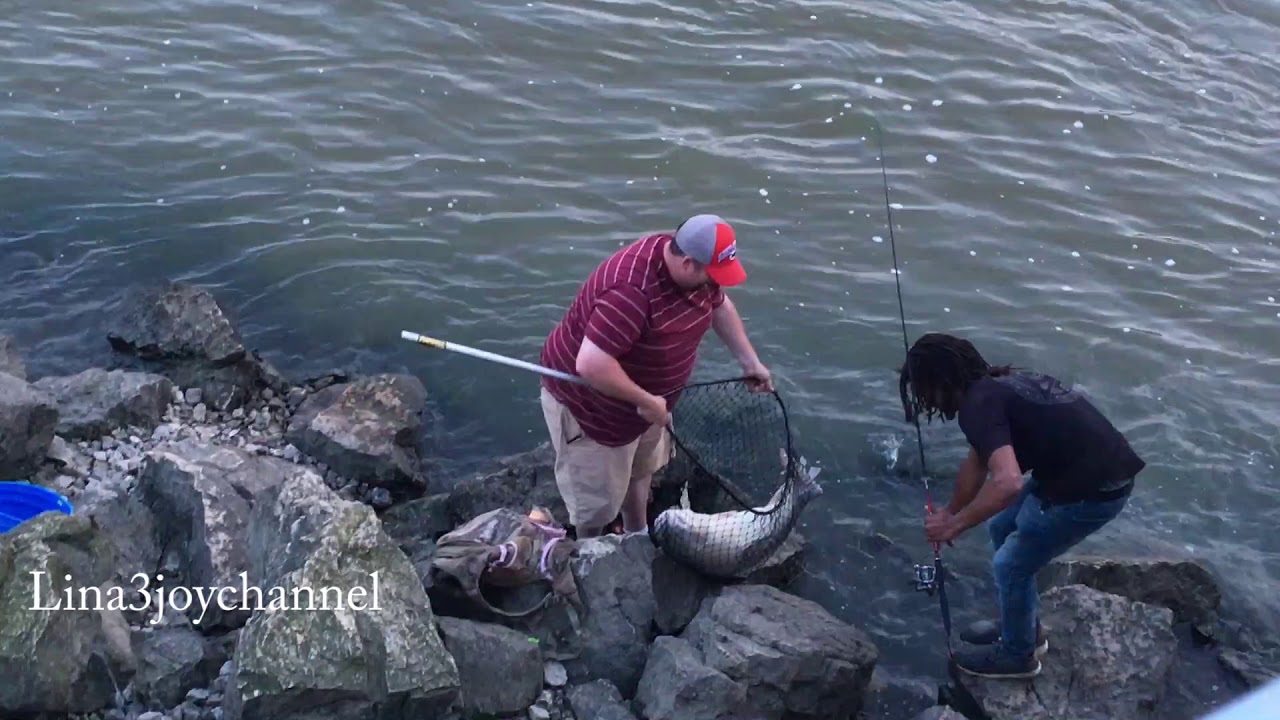 Fishing At Deer Creek He got the big Fish Ever