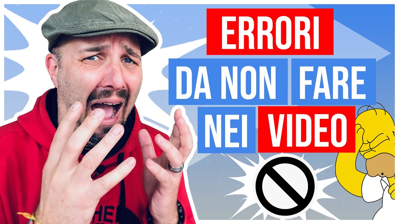 Errori da non fare nei video con lo smartphone