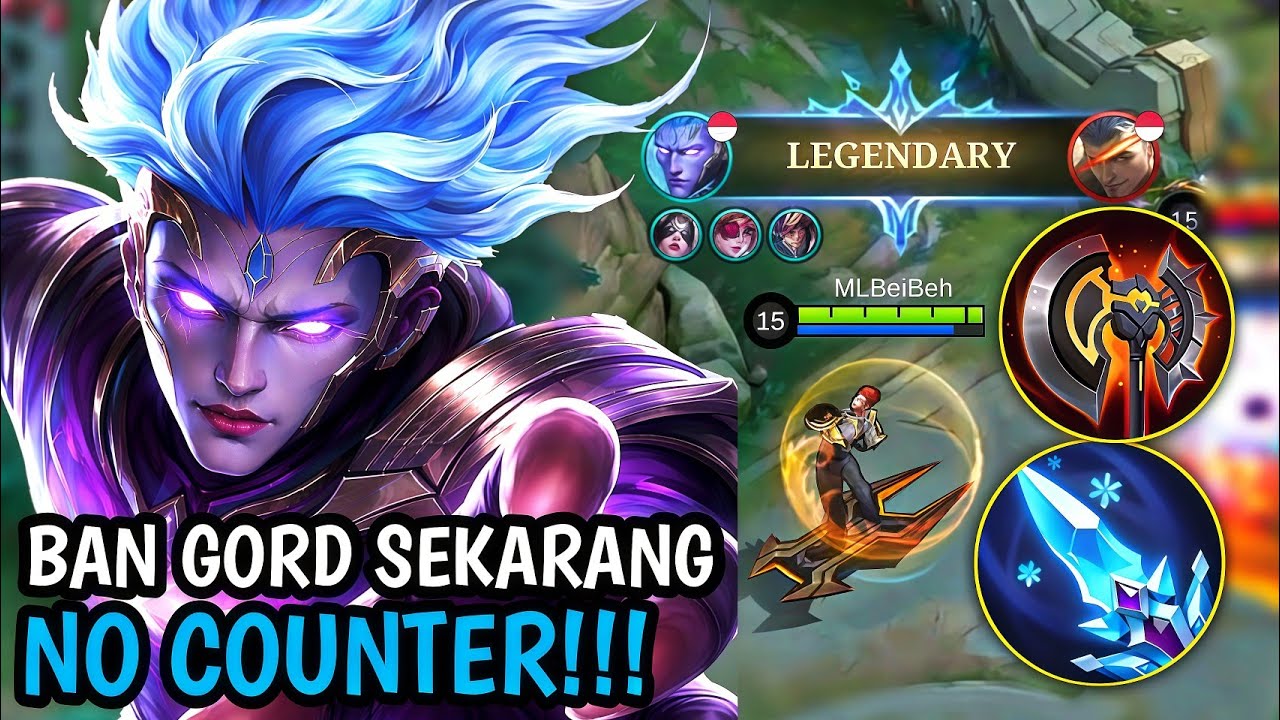 GORD DIBUFF RUSAK PARAH❗INI DIA GORD BUILD TERSAKITI 100% MVP| MLBB