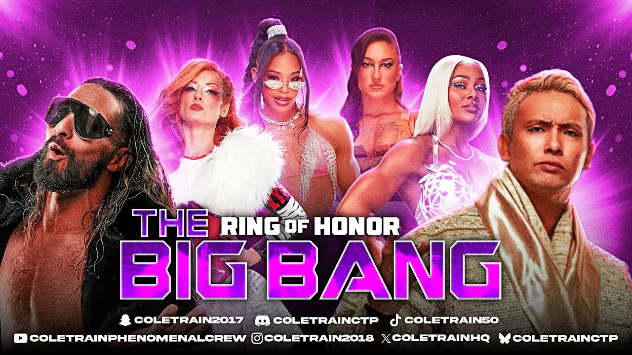 WWE 2K25 Universe Mode - ROH Big Bang PPV