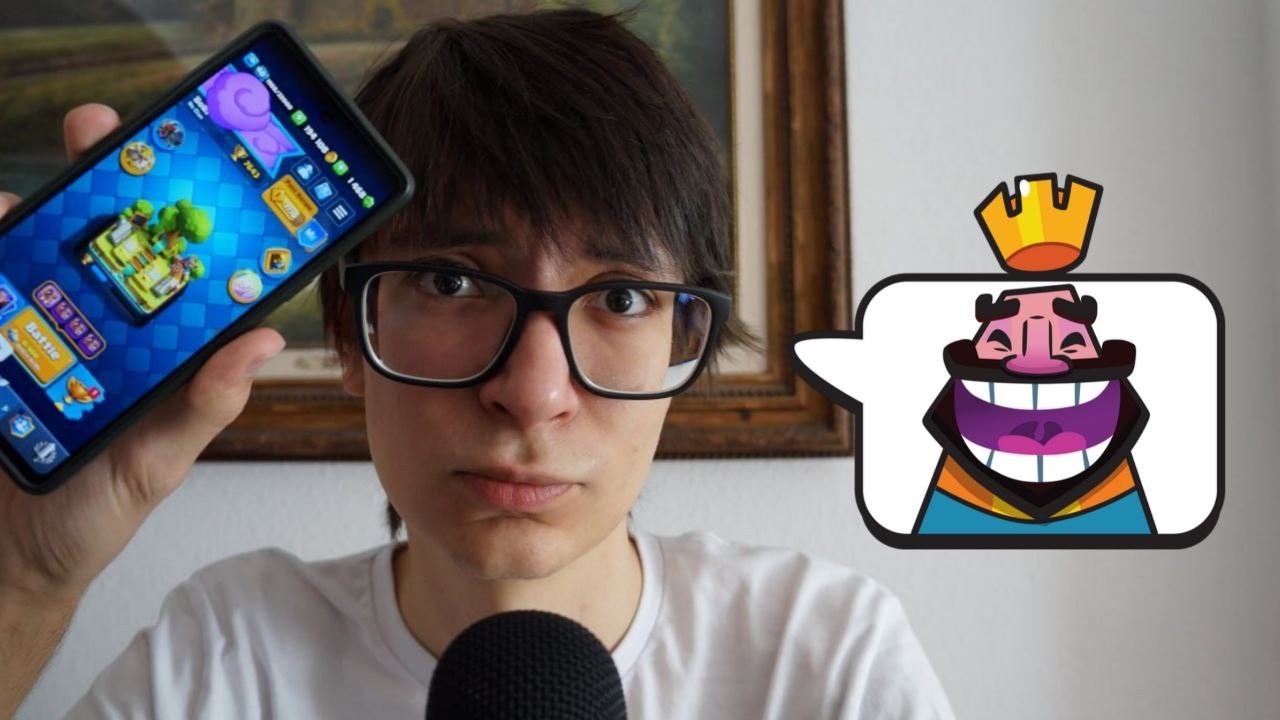 ASMR Игра в Clash Royale... (я выиграл)