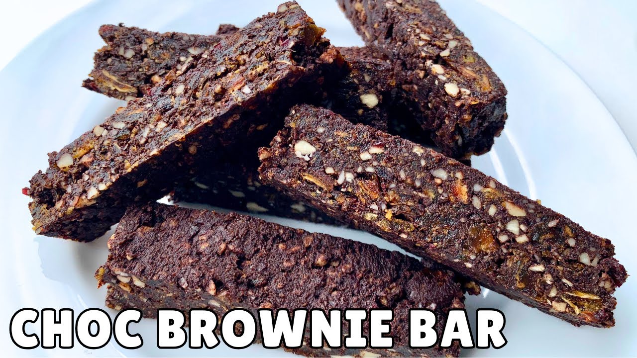Vegan Whole Food Chocolate Fruit and Nut Bar | No Bake Recipe