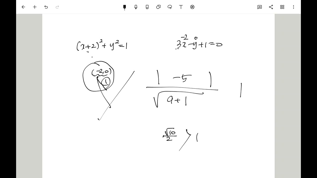 2/14 고1 원의방정식