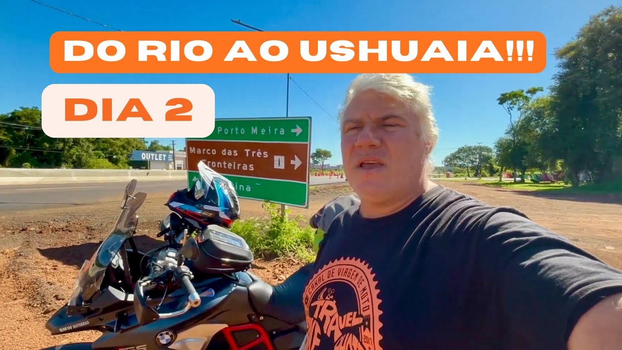 Do RIO ao USHUAIA DIA2  - Relato da Estrada - JANEIRO/2026