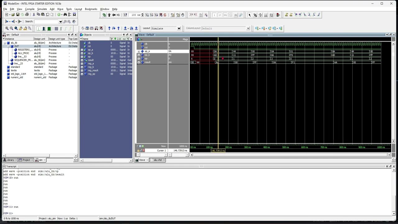 Instalación de Modelsim y Primera Simulación