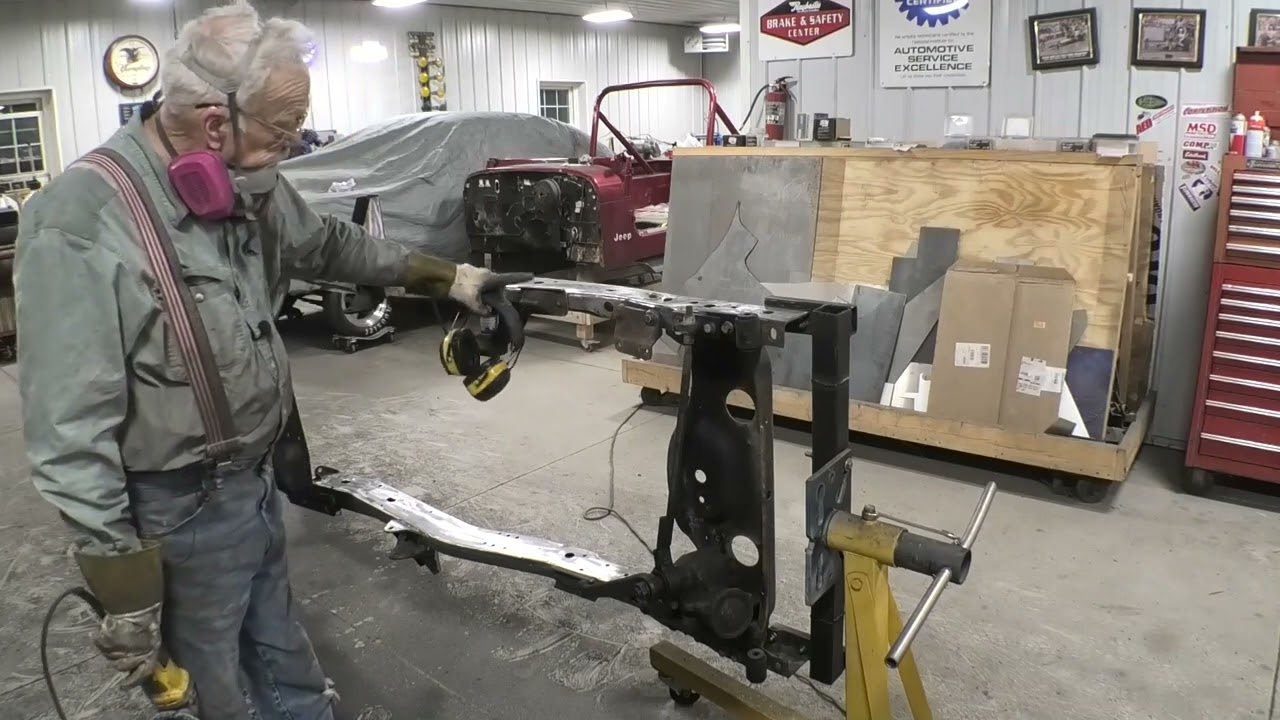 Рама, Jeep CJ7 1984 года выпуска