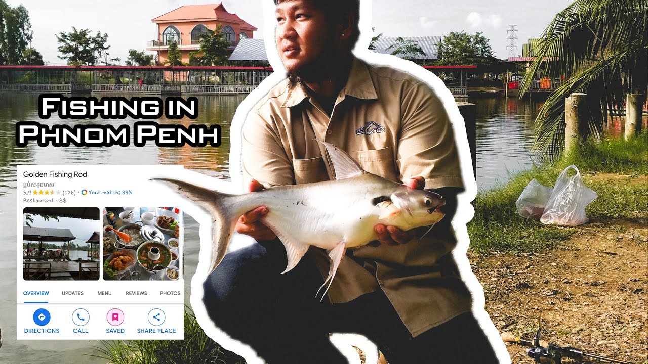 Fishing in Phnom Penh - The most well known fishing pay pond in TOWN